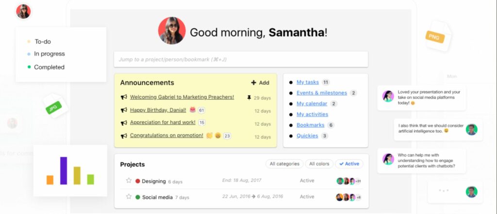 Proofhub is online Gantt chart software for project management. 