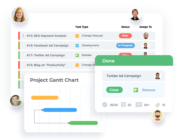 Orange Scrum is a project management system for remote work 