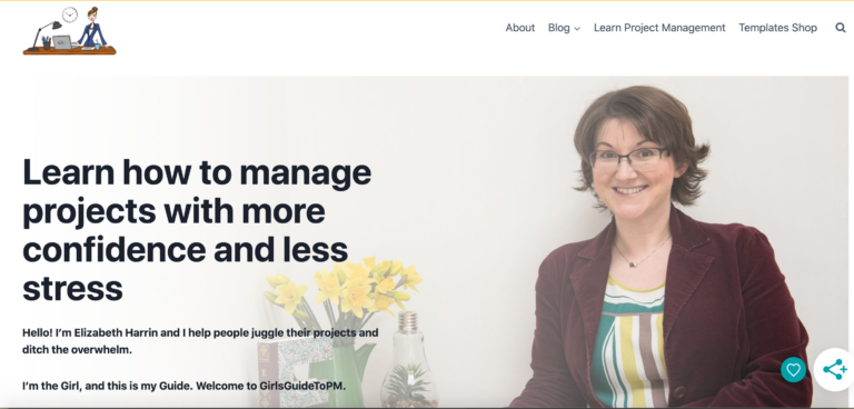 Girl's guide to project management is a project management blog for anyone looking to improve project management practices. 