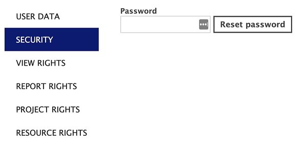 Your password can now be changed under Security