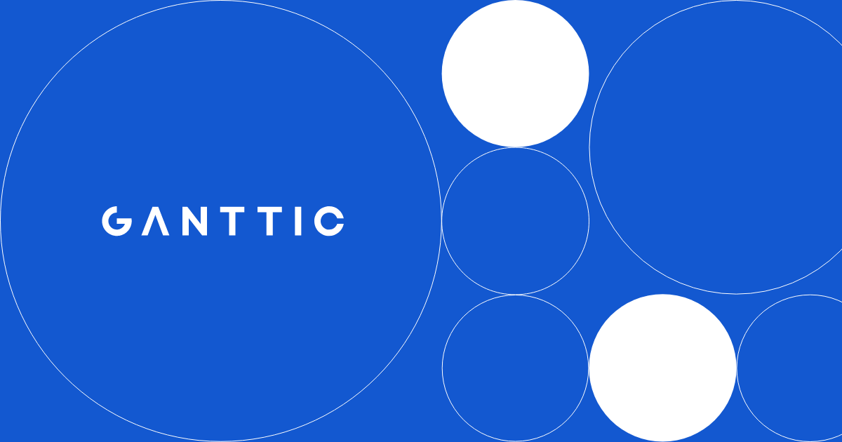 Ganttic: Plan your resources with maximum efficiency