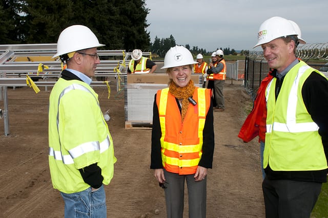 Helge Biernath (right) on-site Sunstall